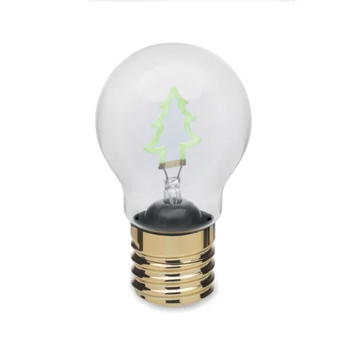 LED-es villanykörte dekoráció (Neonzöld)