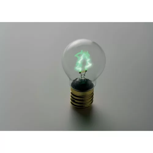 LED-es villanykörte dekoráció (Neonzöld)