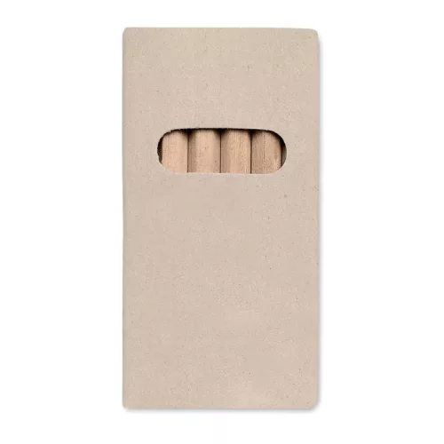 6 színes ceruza kartondobozban