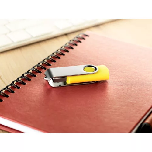 Techmate. USB flash 4GB (Sárga)