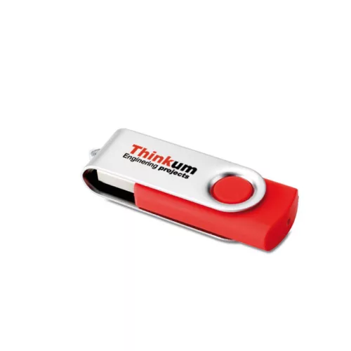 Techmate. USB flash 8GB (Piros)