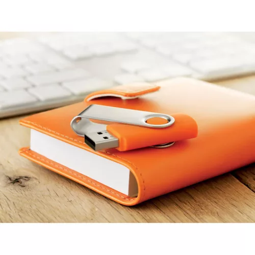 Techmate. USB flash 16GB (Narancssárga)