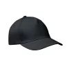 5 panel baseball sapka 160g/m² (Fekete)