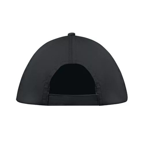 5 panel baseball sapka 160g/m² (Fekete)