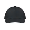 5 panel baseball sapka 160g/m² (Fekete)