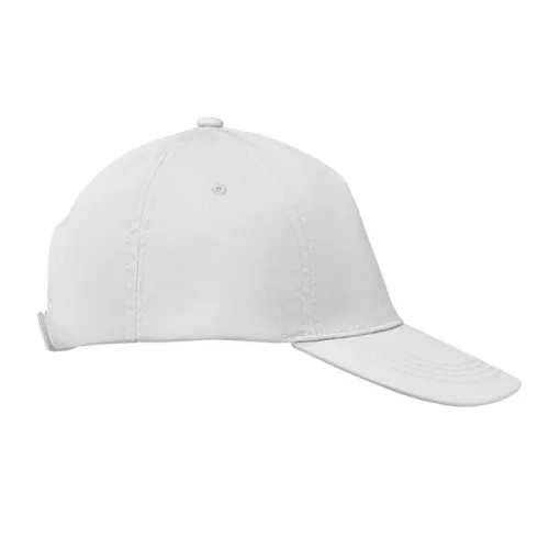 5 panel baseball sapka 160g/m² (Fehér)