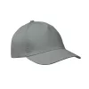 5 panel baseball sapka 160g/m² (Szürke)
