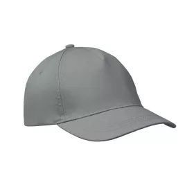 5 panel baseball sapka 160g/m² (Szürke)