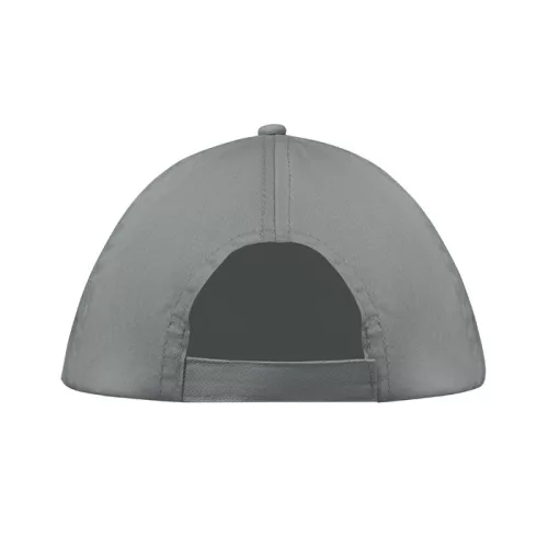 5 panel baseball sapka 160g/m² (Szürke)