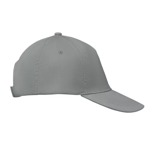 5 panel baseball sapka 160g/m² (Szürke)