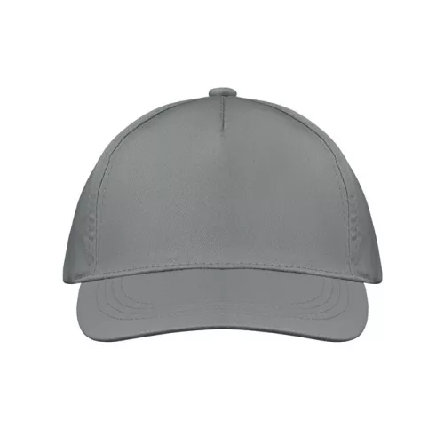 5 panel baseball sapka 160g/m² (Szürke)