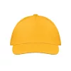 5 panel baseball sapka 160g/m² (Sárga)