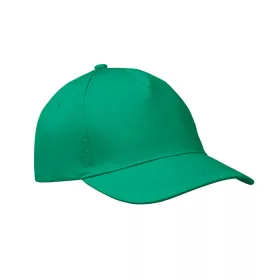 5 panel baseball sapka 160g/m² (Zöld)