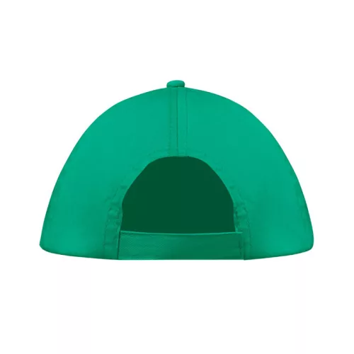 5 panel baseball sapka 160g/m² (Zöld)