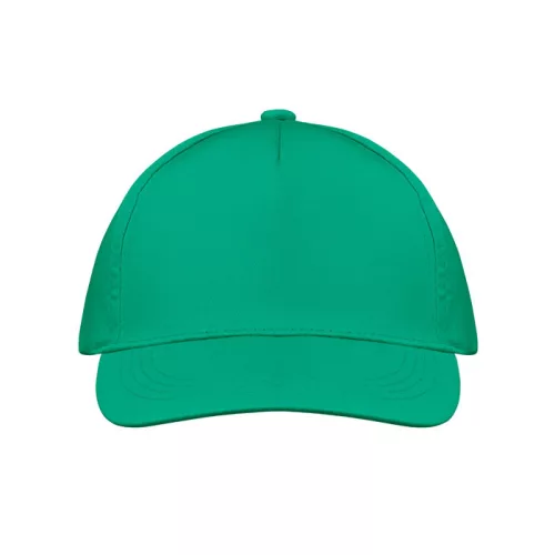5 panel baseball sapka 160g/m² (Zöld)