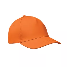 5 panel baseball sapka 160g/m² (Narancssárga)