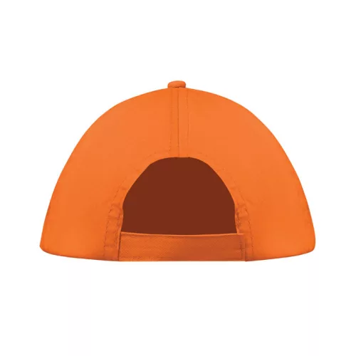 5 panel baseball sapka 160g/m² (Narancssárga)