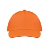 5 panel baseball sapka 160g/m² (Narancssárga)