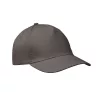 5 panel baseball sapka 160g/m² (Kőszürke)