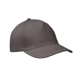 5 panel baseball sapka 160g/m² (Kőszürke)