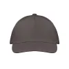 5 panel baseball sapka 160g/m² (Kőszürke)