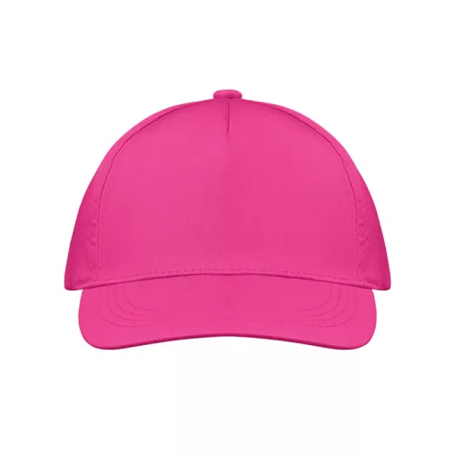 5 panel baseball sapka 160g/m² (Fukszia)