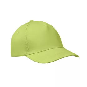 5 panel baseball sapka 160g/m² (Lime)
