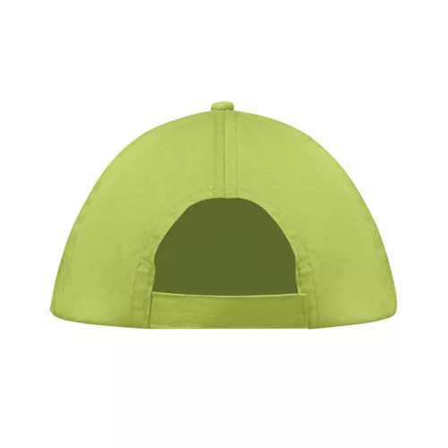 5 panel baseball sapka 160g/m² (Lime)