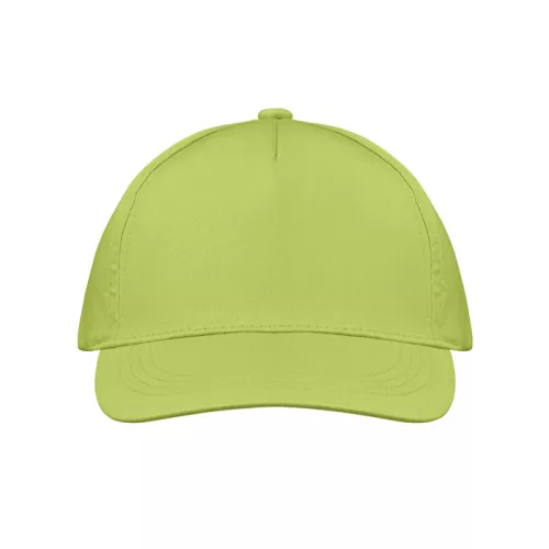 5 panel baseball sapka 160g/m² (Lime)