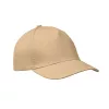 5 panel baseball sapka 160g/m² (Elefántcsont)