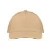 5 panel baseball sapka 160g/m² (Elefántcsont)