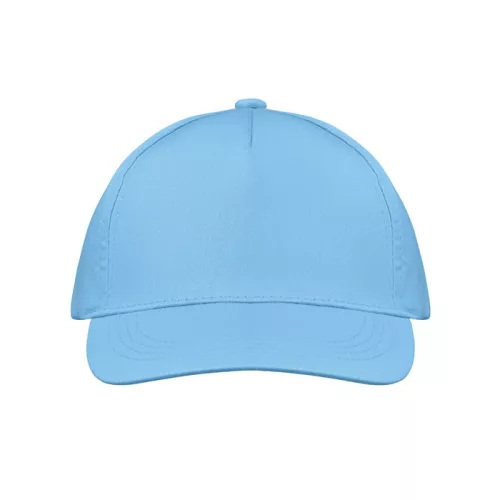 5 panel baseball sapka 160g/m² (Babakék)