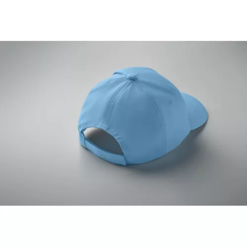 5 panel baseball sapka 160g/m² (Babakék)