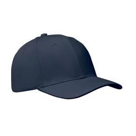 6 panel baseball sapka 260g/m² (Kék)