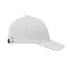6 panel baseball sapka 260g/m² (Fehér)