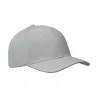 6 panel baseball sapka 260g/m² (Szürke)