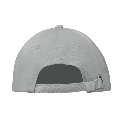 6 panel baseball sapka 260g/m² (Szürke)