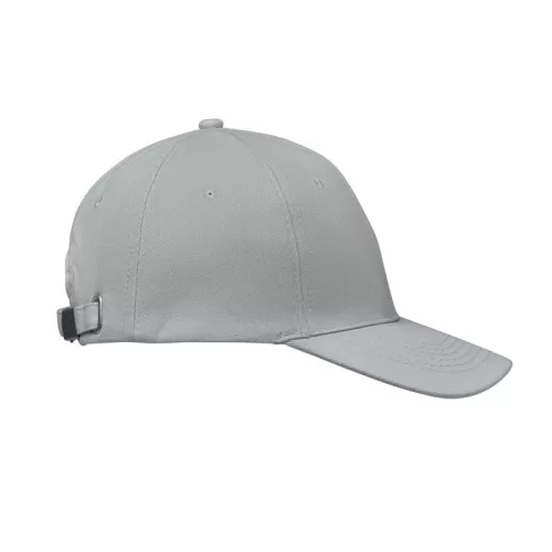 6 panel baseball sapka 260g/m² (Szürke)