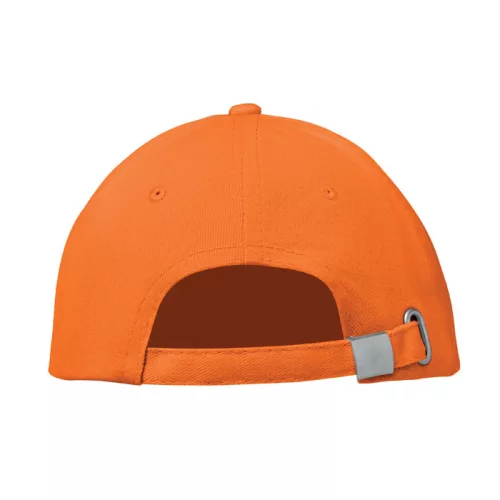 6 panel baseball sapka 260g/m² (Narancssárga)