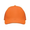 6 panel baseball sapka 260g/m² (Narancssárga)