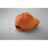 6 panel baseball sapka 260g/m² (Narancssárga)