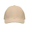 6 panel baseball sapka 260g/m² (Bézs)