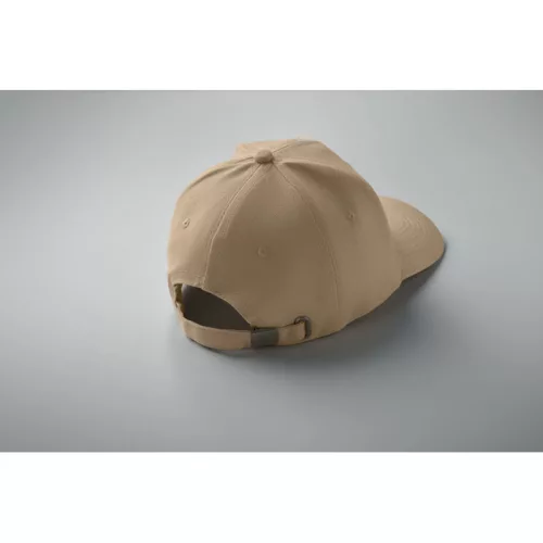 6 panel baseball sapka 260g/m² (Bézs)