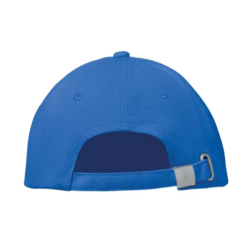 6 panel baseball sapka 260g/m² (Fehér/kék)