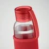 Újrahaszn. üveg palack 500 ml (Piros)