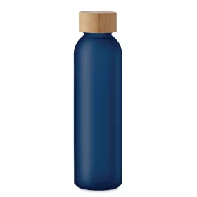 Matt üveg palack 500 ml (Áttetsző Kék)
