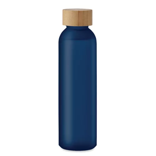 Matt üveg palack 500 ml (Áttetsző Kék)
