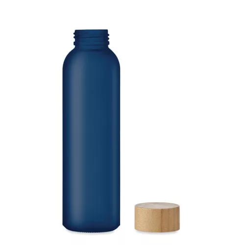 Matt üveg palack 500 ml (Áttetsző Kék)