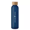 Matt üveg palack 500 ml (Áttetsző Kék)