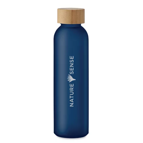 Matt üveg palack 500 ml (Áttetsző Kék)
